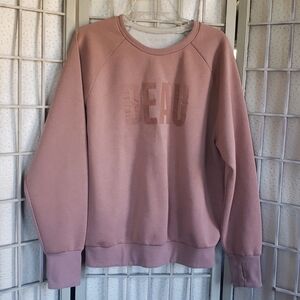 The beau next door dusty pink mens sweatshirt L